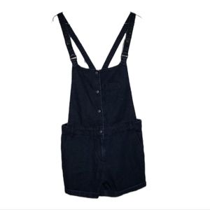Rag & Bone Dark Blue Wash Cotton Denim Shortalls